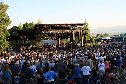 Concert at the Red Butte Garden Amphitheatre