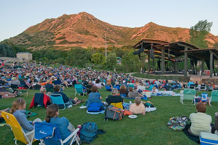 Event at the Red Butte Garden Amphitheatre
