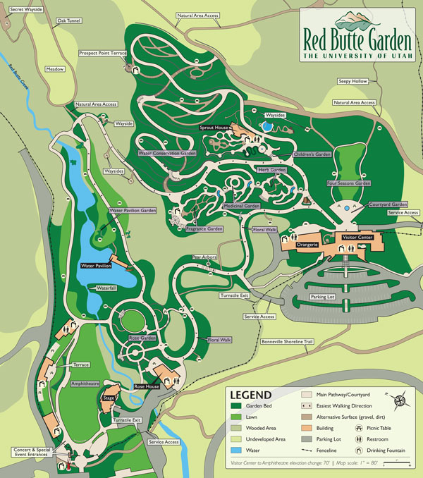 Main Garden Map